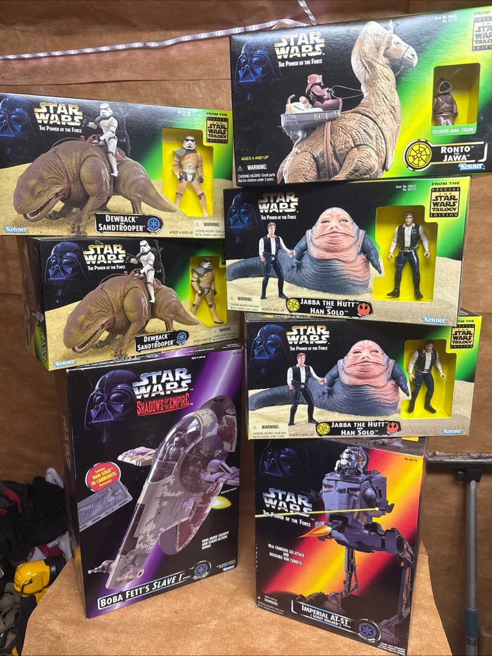 Star Wars Action Figure Playsets – Brown & Black Characters